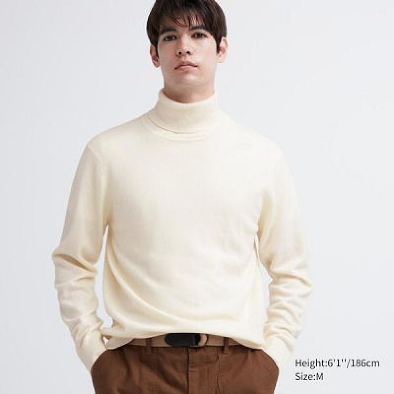 Uniqlo men's cheap cashmere turtleneck